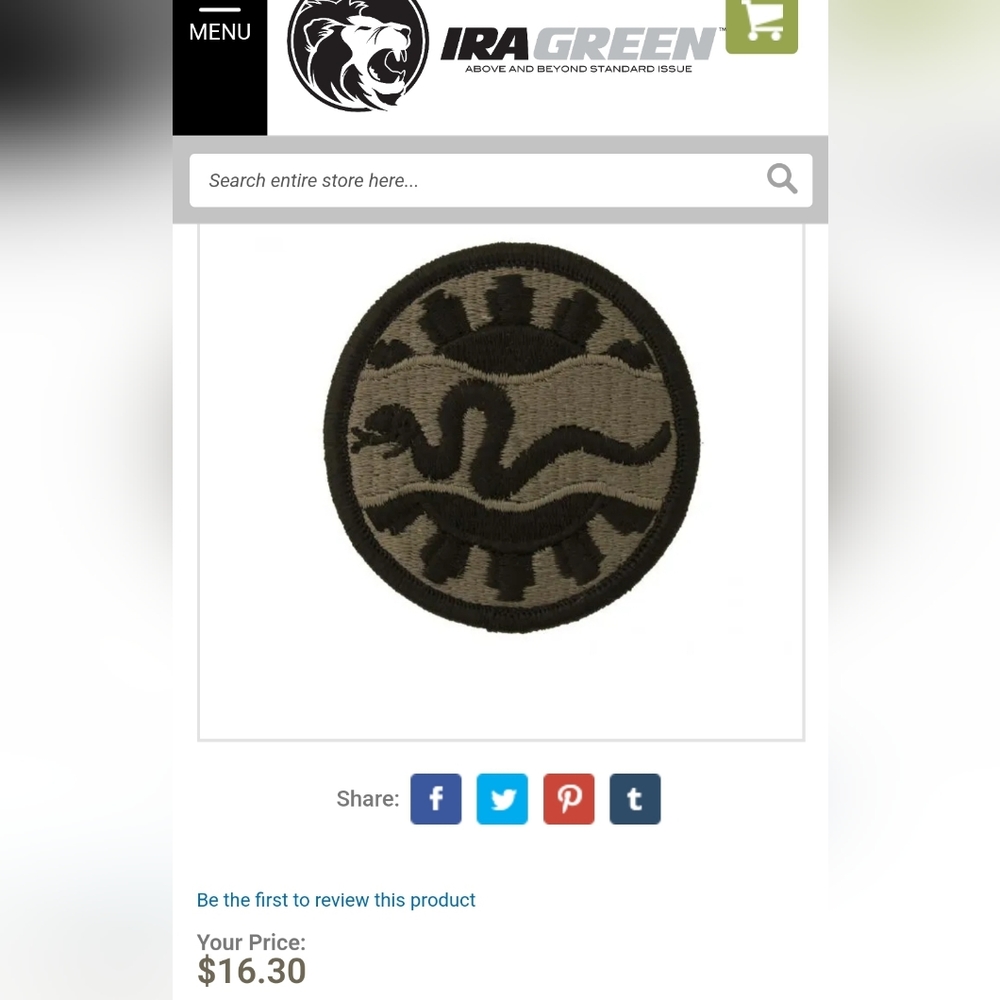 Army patch